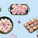 Triple Combo: (380g Chicken Thigh Boneless + 480g Chicken Winglets + 230g Chicken Lollipop)